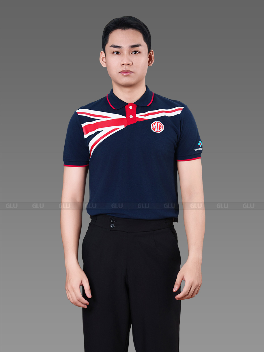 áo phông đồng phục công sở apqn0002 2