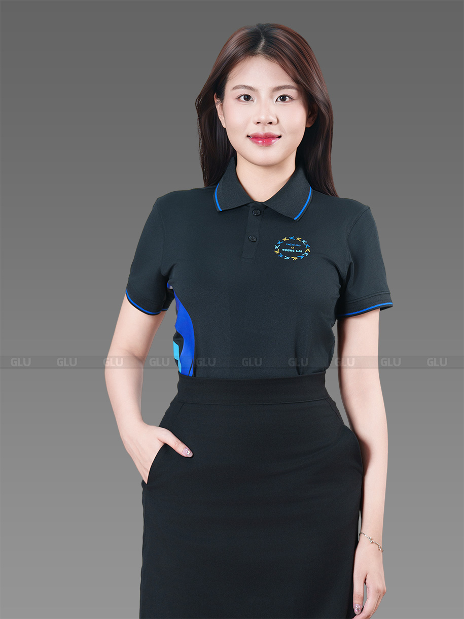 đặt in áo thun plqn0014 may (theo yêu cầu) đồng phục quy nhơn 2